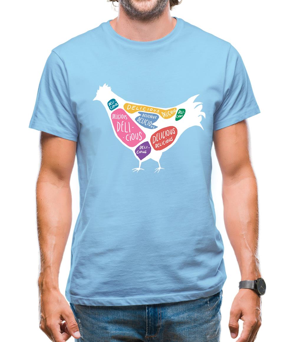 Delicious Chicken Mens T-Shirt