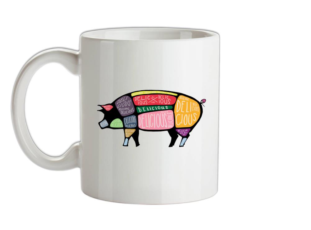 Delicious Pig Ceramic Mug