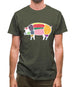 Delicious Pig Mens T-Shirt