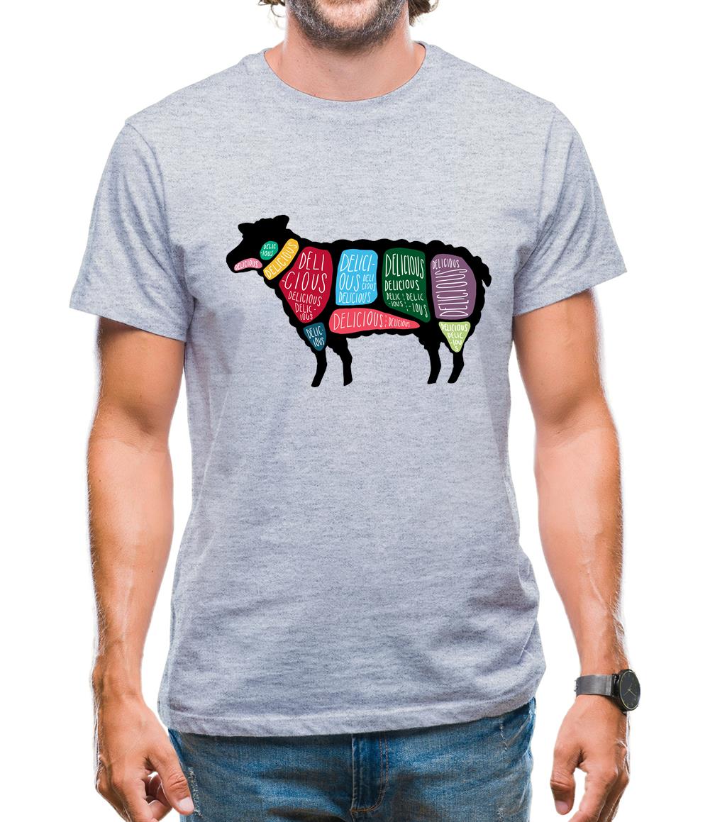 Delicious Sheep Mens T-Shirt