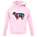 Delicious Sheep unisex hoodie