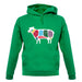 Delicious Sheep unisex hoodie