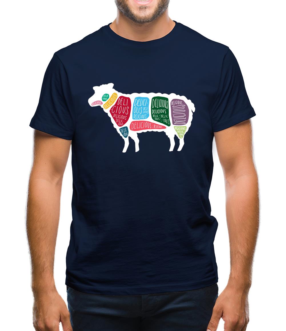 Delicious Sheep Mens T-Shirt