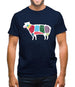 Delicious Sheep Mens T-Shirt