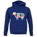 Delicious Sheep unisex hoodie