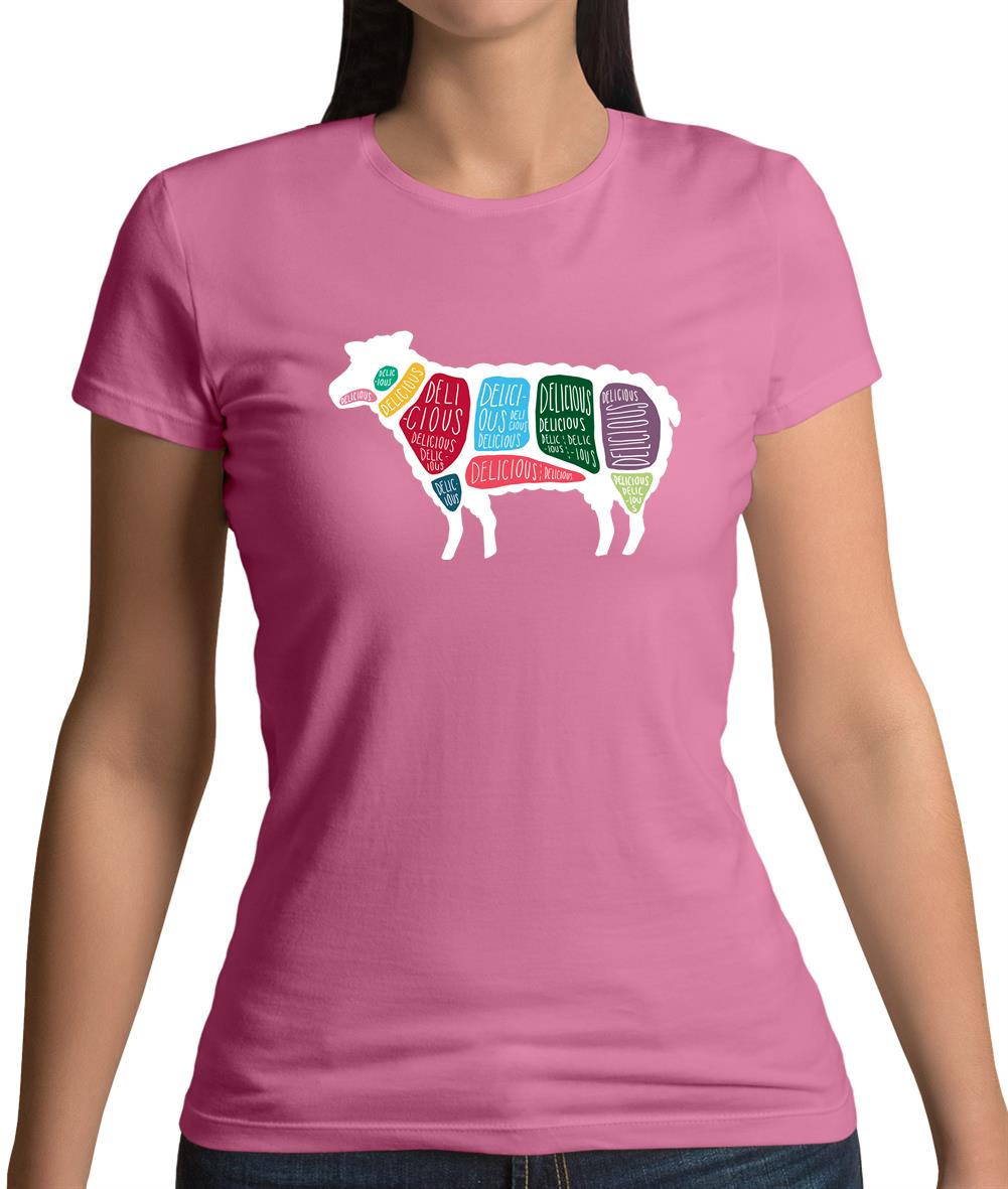 Delicious Sheep Womens T-Shirt