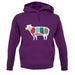 Delicious Sheep unisex hoodie