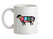 Butcher Sheep Diagram Ceramic Mug