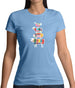 Meat Stack Diagram Womens T-Shirt