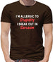 I'm Allergic to Stupidity Mens T-Shirt