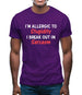 I'm Allergic to Stupidity Mens T-Shirt