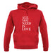 All You Need Is Love Unisex Hoodie