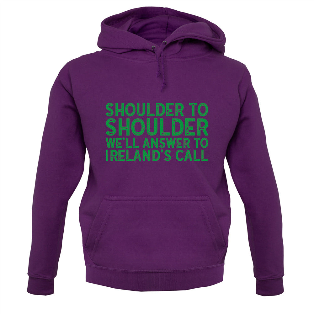 Shoulder To Shoulder Irelands Call Unisex Hoodie