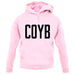 Coyb (Come On You Blues) unisex hoodie