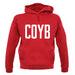 Coyb (Come On You Blues) unisex hoodie