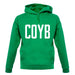 Coyb (Come On You Blues) unisex hoodie