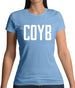 Coyb (Come On You Blues) Womens T-Shirt