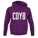 Coyb (Come On You Blues) unisex hoodie