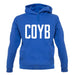 Coyb (Come On You Blues) unisex hoodie