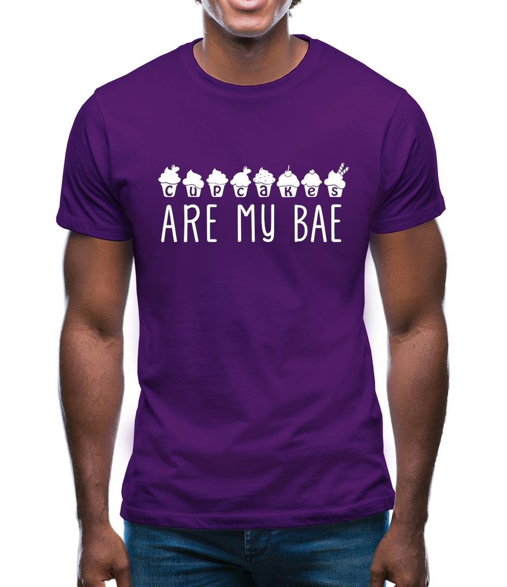 Cupcakes are My Bae Mens T-Shirt