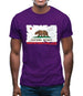 California Grunge Style Flag Mens T-Shirt