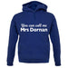 You Can Call Me Mrs Dornan unisex hoodie