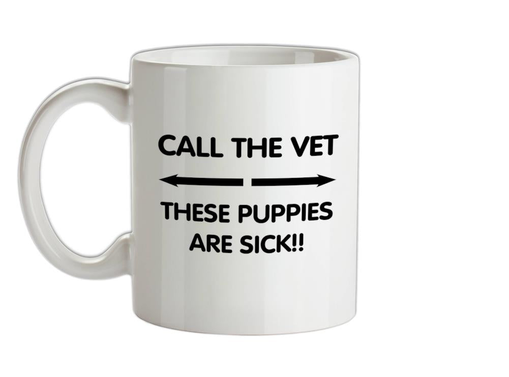 Call the vet - These pythons are sick! Ceramic Mug
