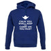 Calm You Shall Keep And Carry On You Must unisex hoodie