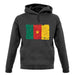 Cameroon Grunge Style Flag unisex hoodie