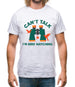 Can't Talk I'm Bird Watching Mens T-Shirt