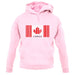 Canada Barcode Style Flag unisex hoodie