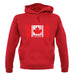 Canada Barcode Style Flag unisex hoodie