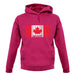 Canada Barcode Style Flag unisex hoodie