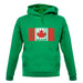 Canada Barcode Style Flag unisex hoodie