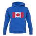 Canada Barcode Style Flag unisex hoodie