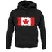 Canada Grunge Style Flag unisex hoodie