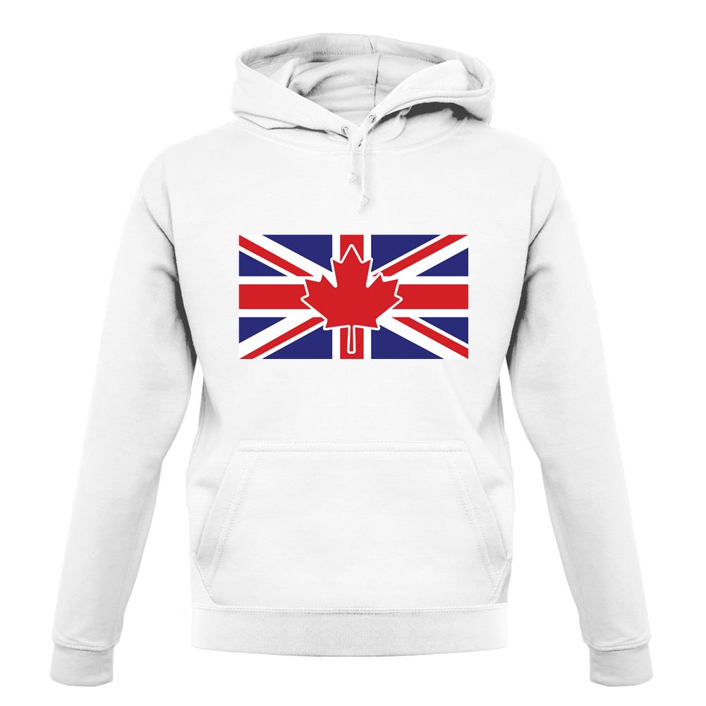 Canadian Union Jack Flag unisex hoodie