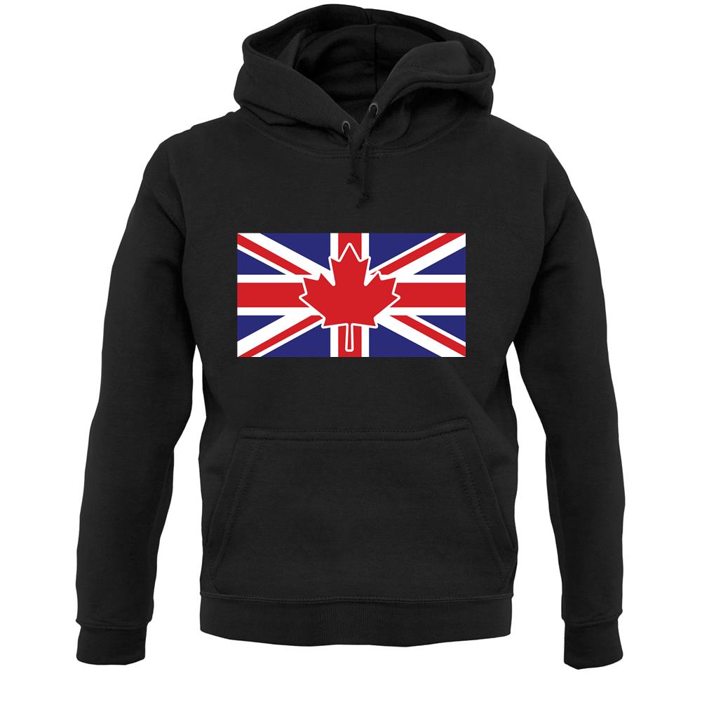 Canadian Union Jack Flag Unisex Hoodie