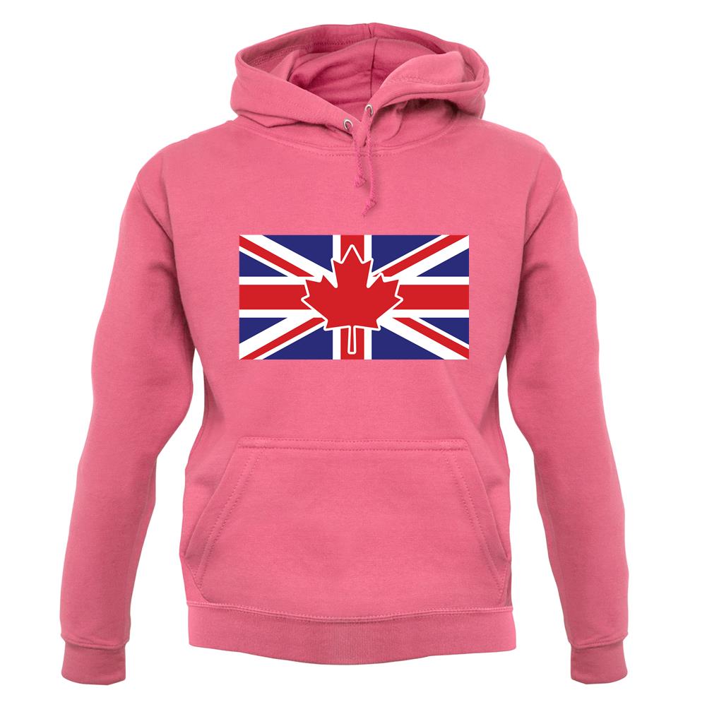 Canadian Union Jack Flag unisex hoodie