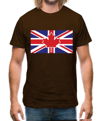 Canadian Union Jack Flag Mens T-Shirt
