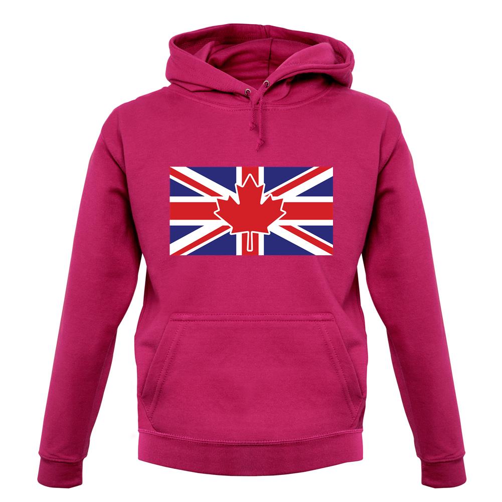 Canadian Union Jack Flag unisex hoodie