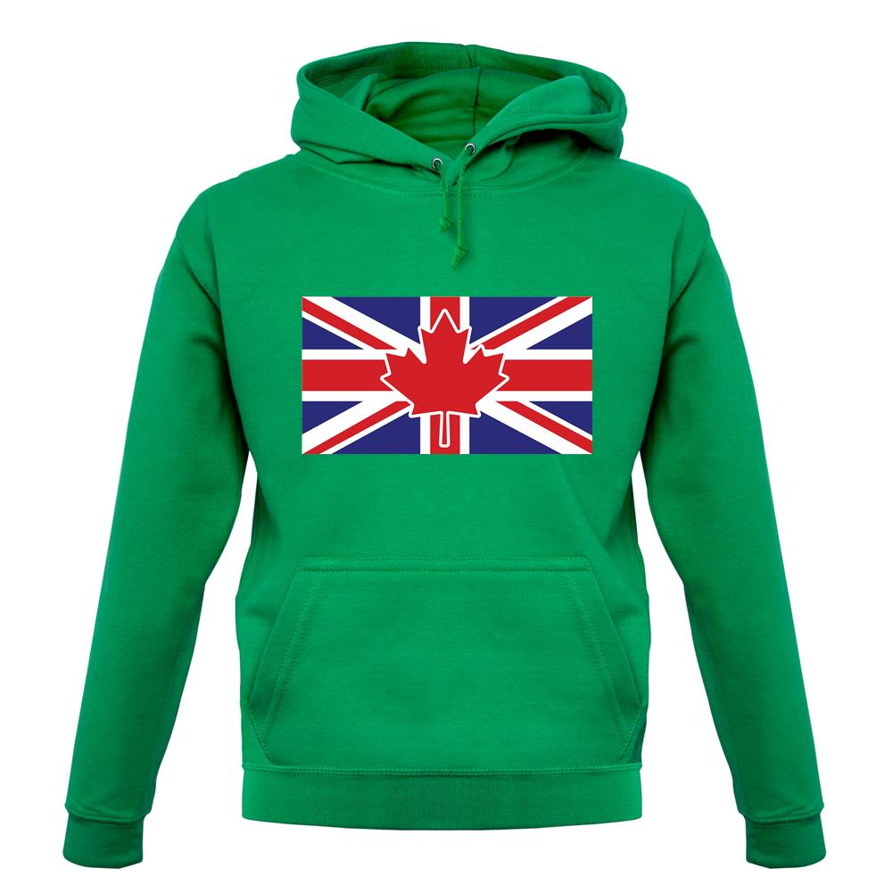 Canadian Union Jack Flag unisex hoodie