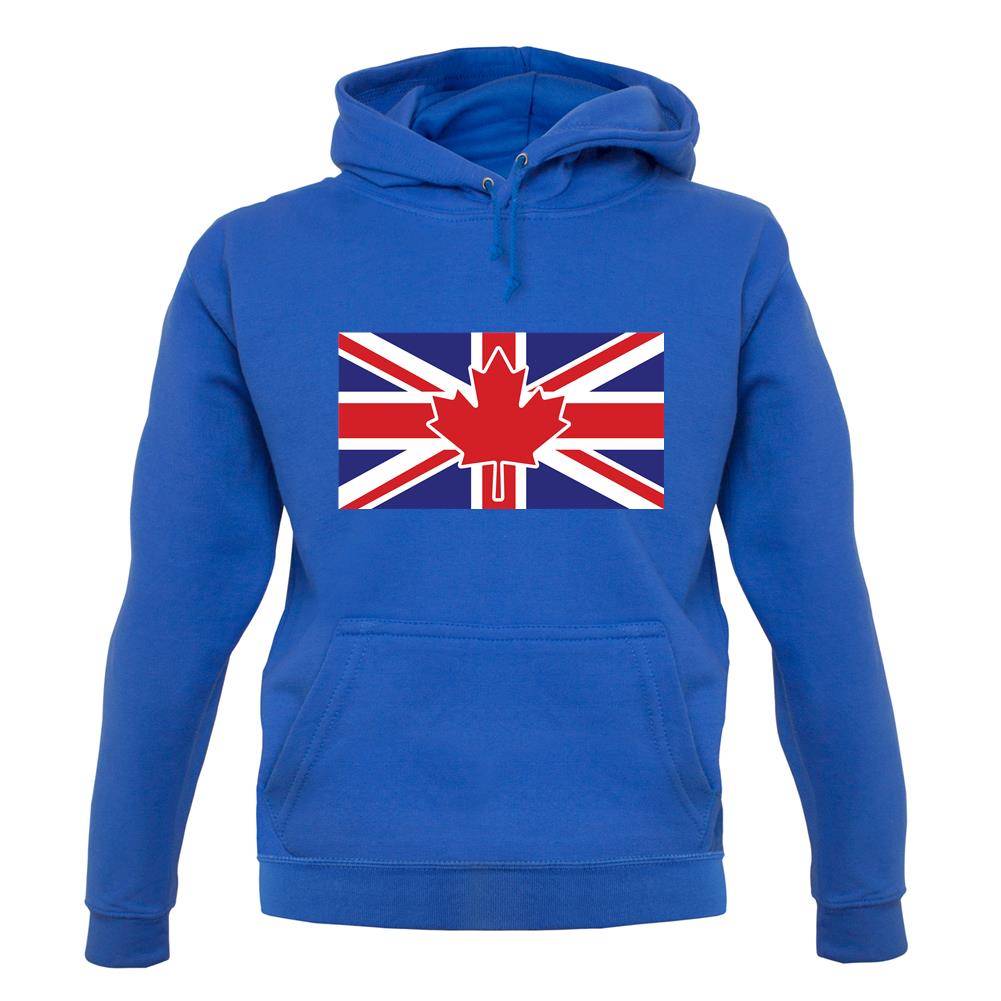 Canadian Union Jack Flag unisex hoodie