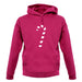 Candy Cane unisex hoodie