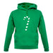 Candy Cane unisex hoodie