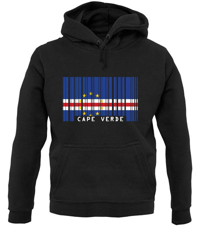 Cape Verde  Barcode Style Flag unisex hoodie