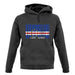 Cape Verde  Barcode Style Flag unisex hoodie