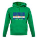 Cape Verde  Barcode Style Flag unisex hoodie