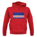 Cape Verde Grunge Style Flag unisex hoodie