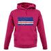 Cape Verde Grunge Style Flag unisex hoodie